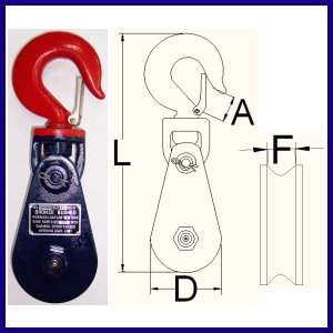 臺(tái)灣帕薩克美規(guī)強(qiáng)力滑車(chē)